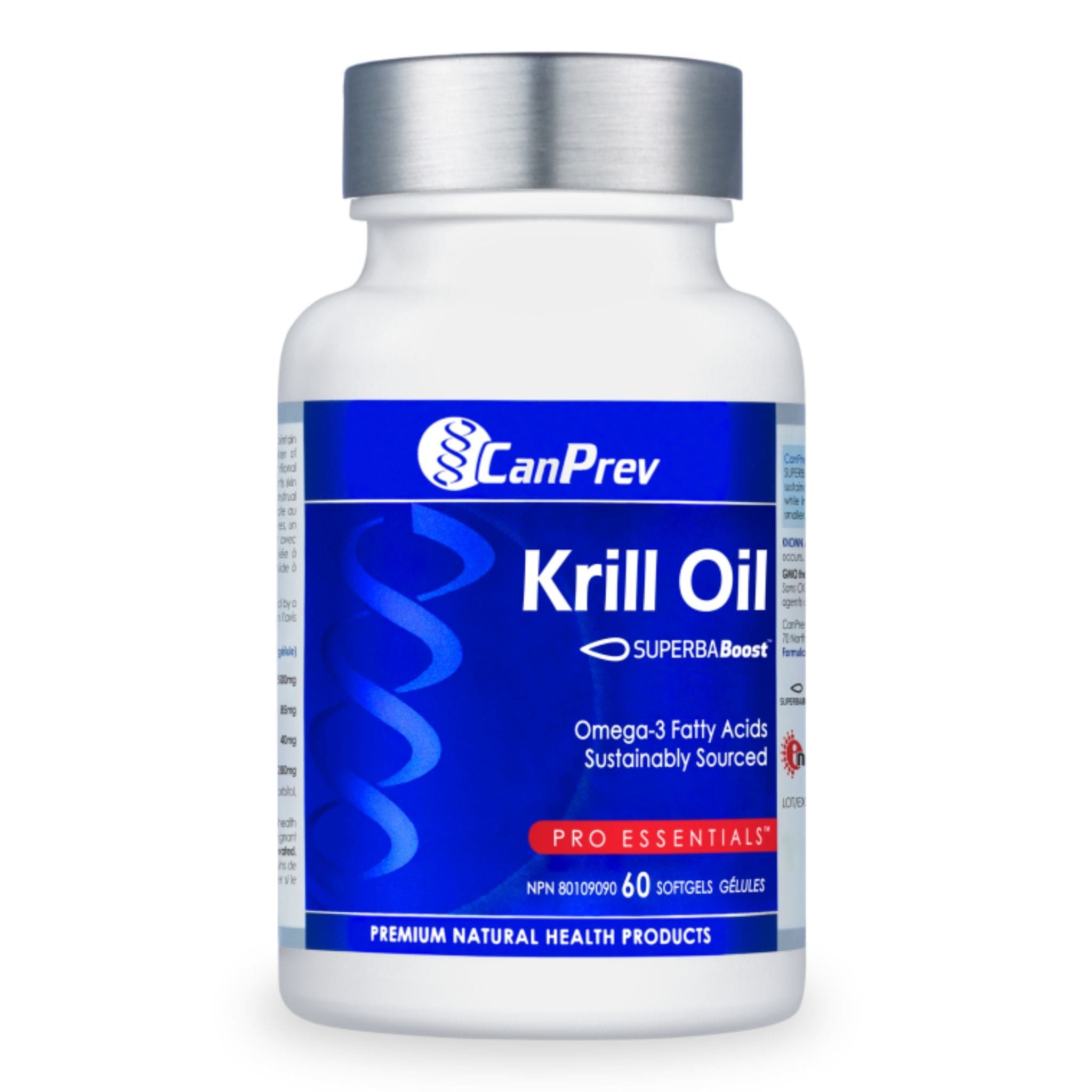 Canprev Krill Oil 500mg, SUPERBERBA Boost Krill Oil