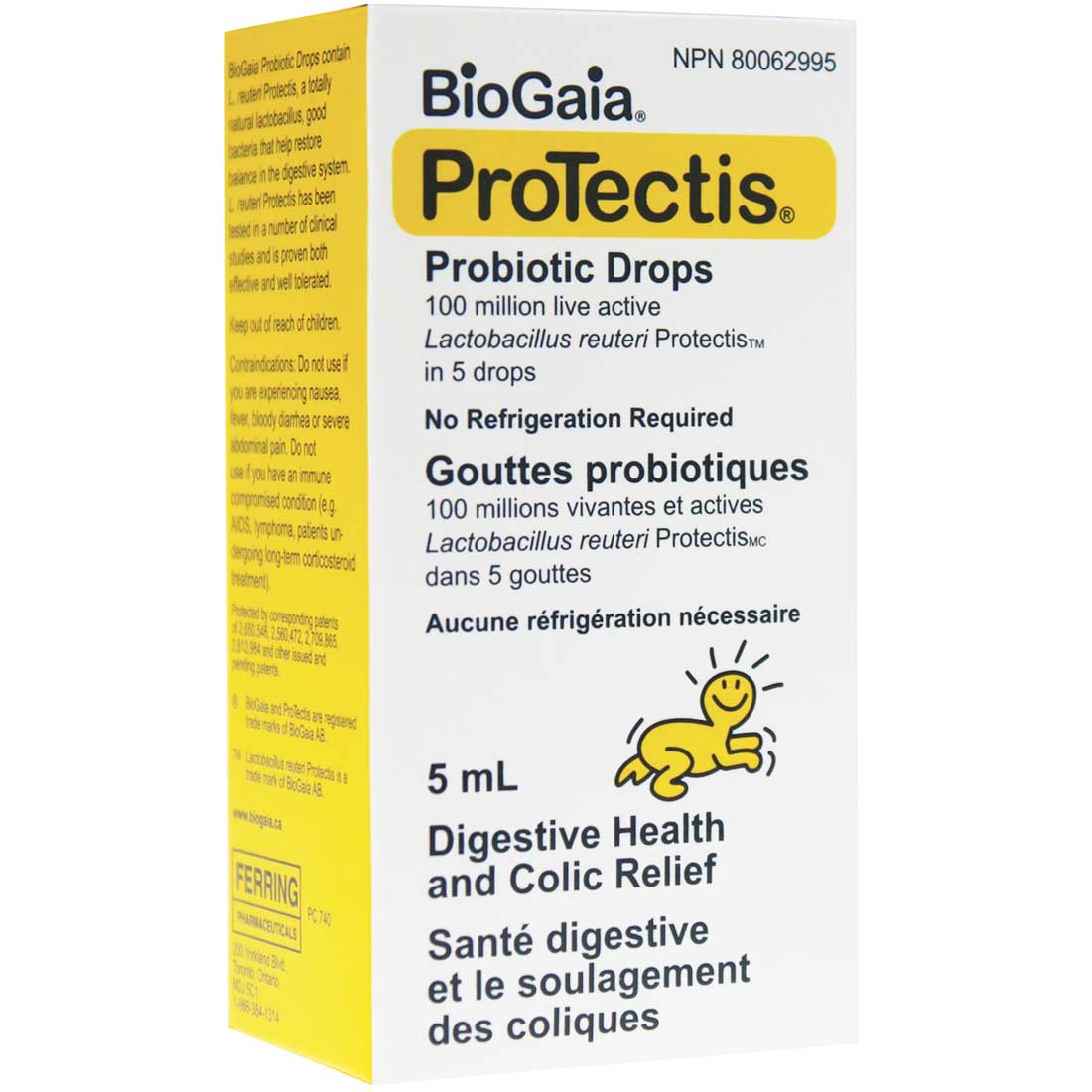 Bio Gaia Probiotic Baby Colic Relief Infants Drops Reduces Allergic  Reactions 