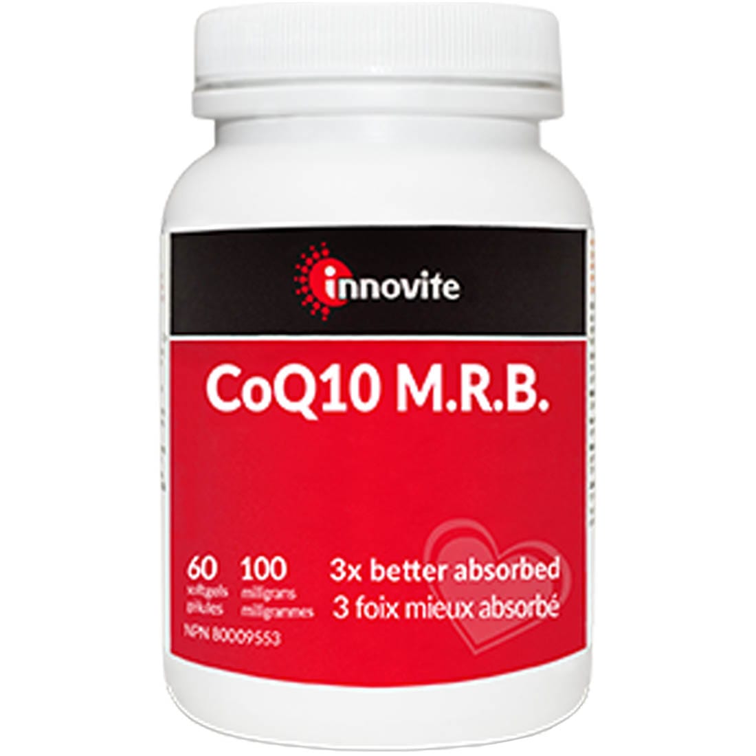 Innovite CoQ10 M.R.B. 100mg 60 Softgels