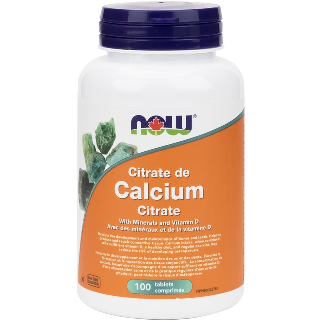 NOW Calcium Citrate with Magnesium Zinc