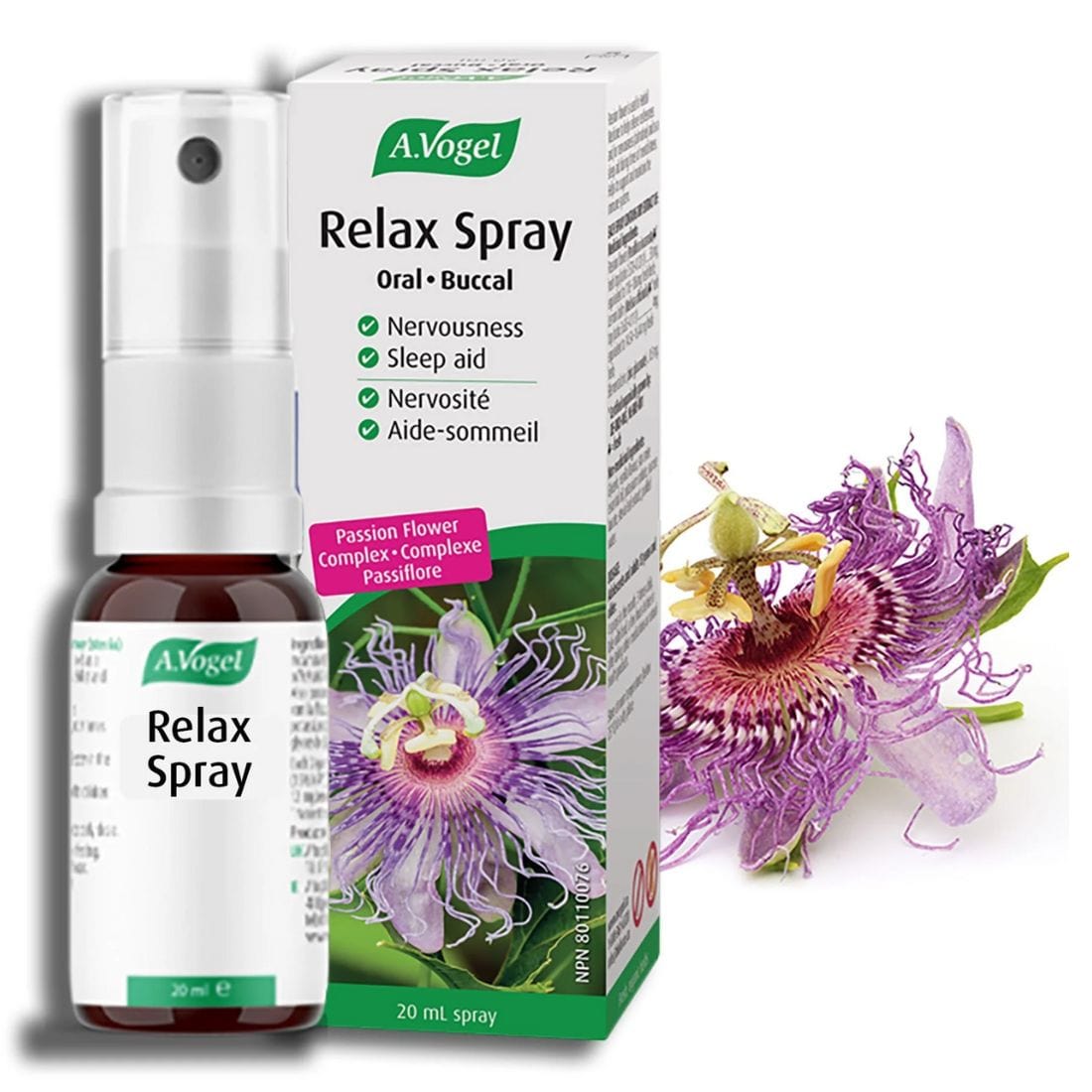 A. Vogel Relax Oral Spray Relieve Feelings of Restlessness and Stress