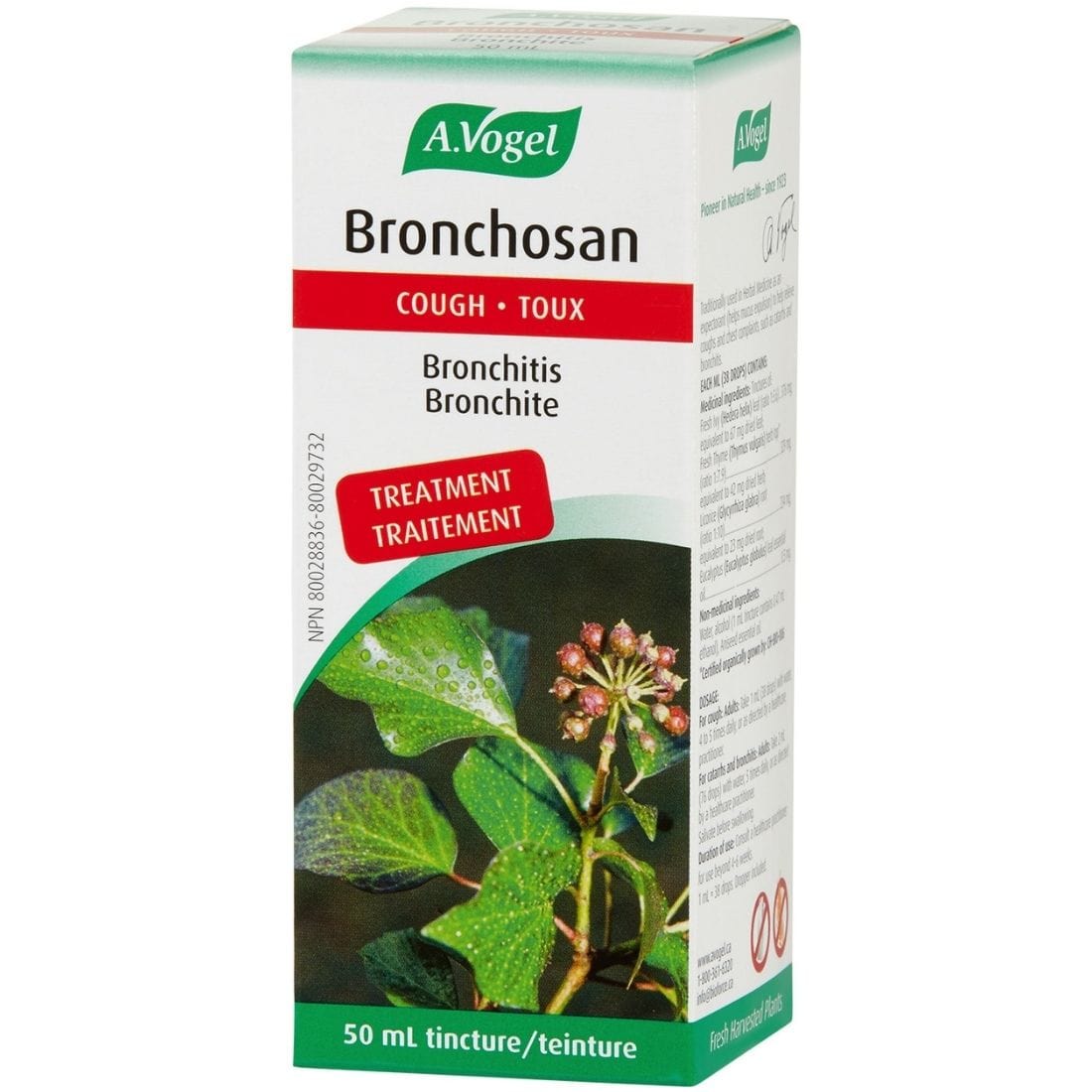 A. Vogel Bronchosan Reduces cough and helps expel mucus 50ml