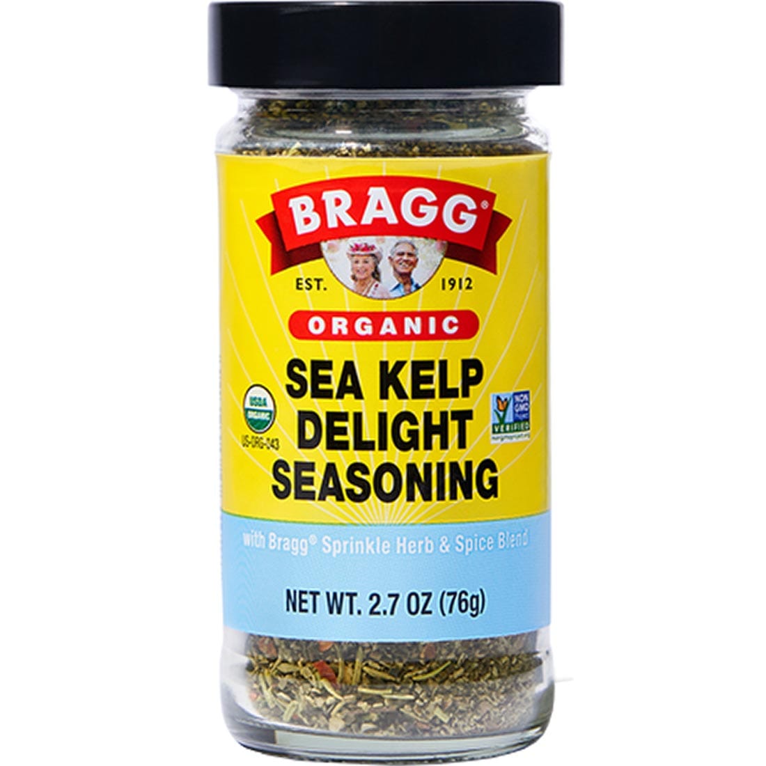 Bragg Seasoning Organic Sea Kelp Delight, 2.7 Oz 