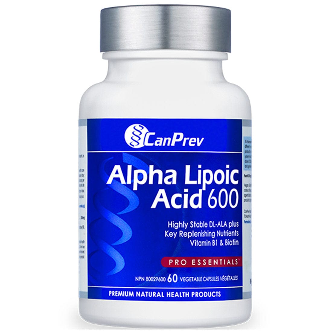 CanPrev Alpha Lipoic Acid 600mg 60 Vegicaps