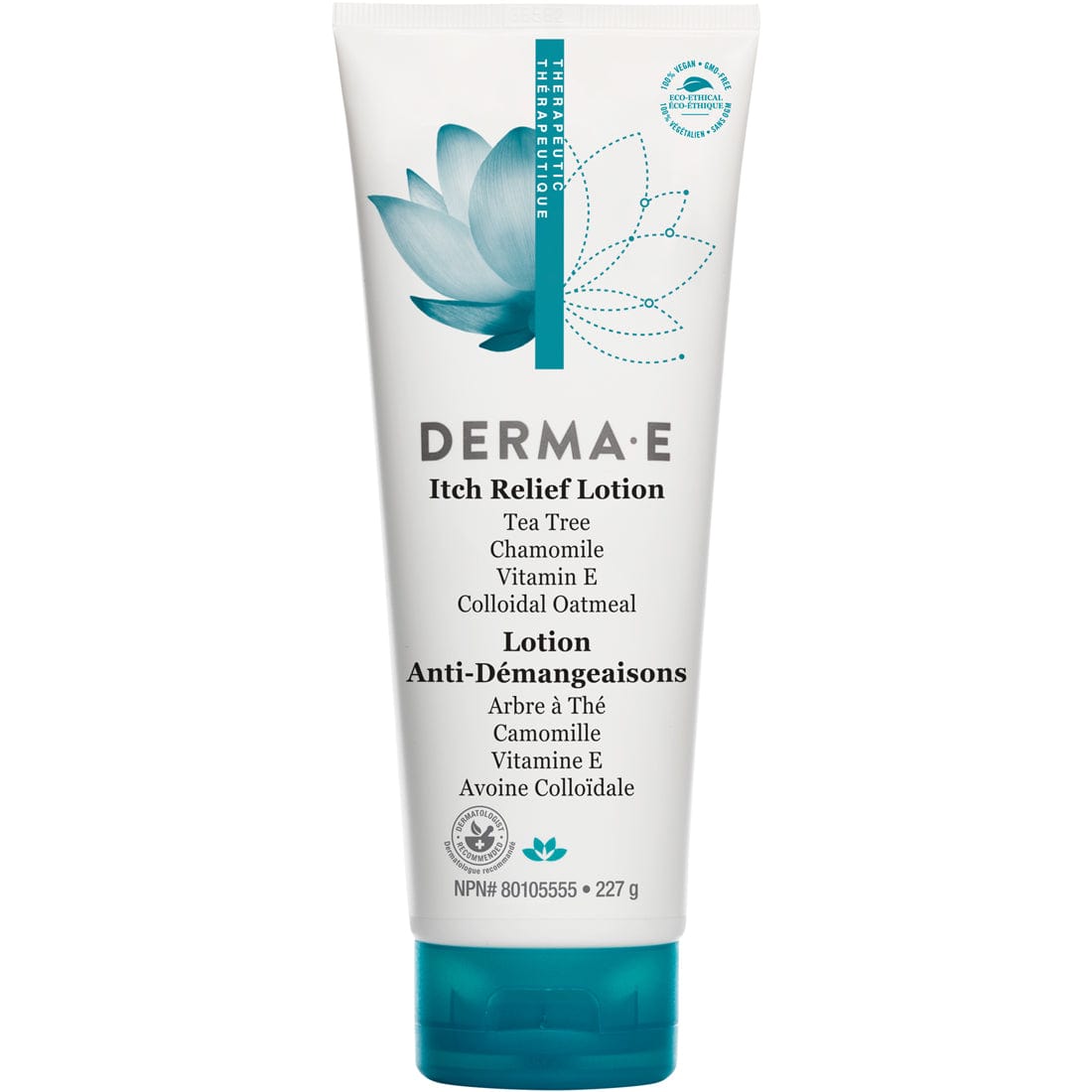 Derma E Itch Relief Lotion Tea Tree Chamomile And Vitamin E 227g