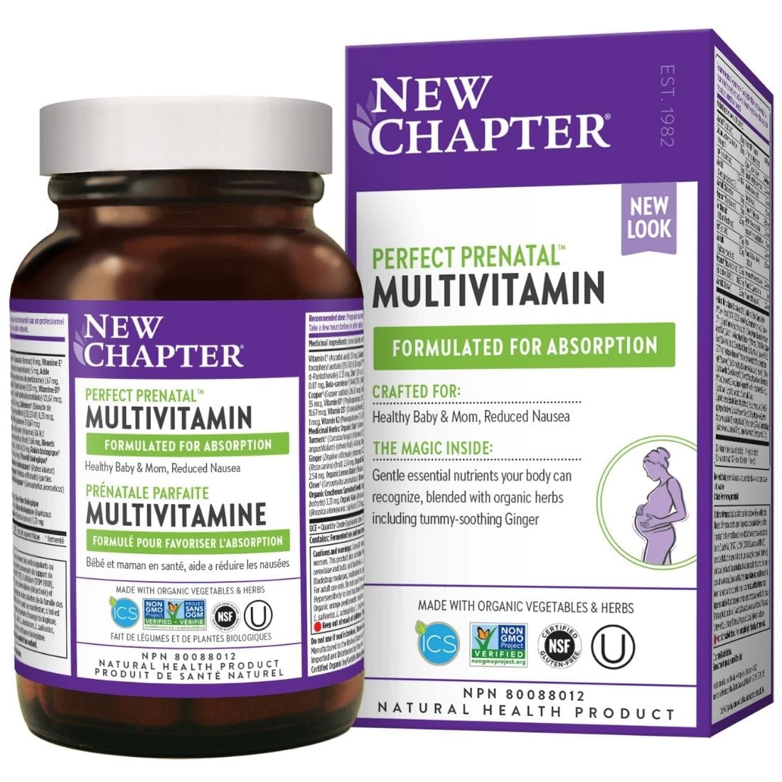 New Chapter Perfect Prenatal Multivitamin – Vitamart.ca