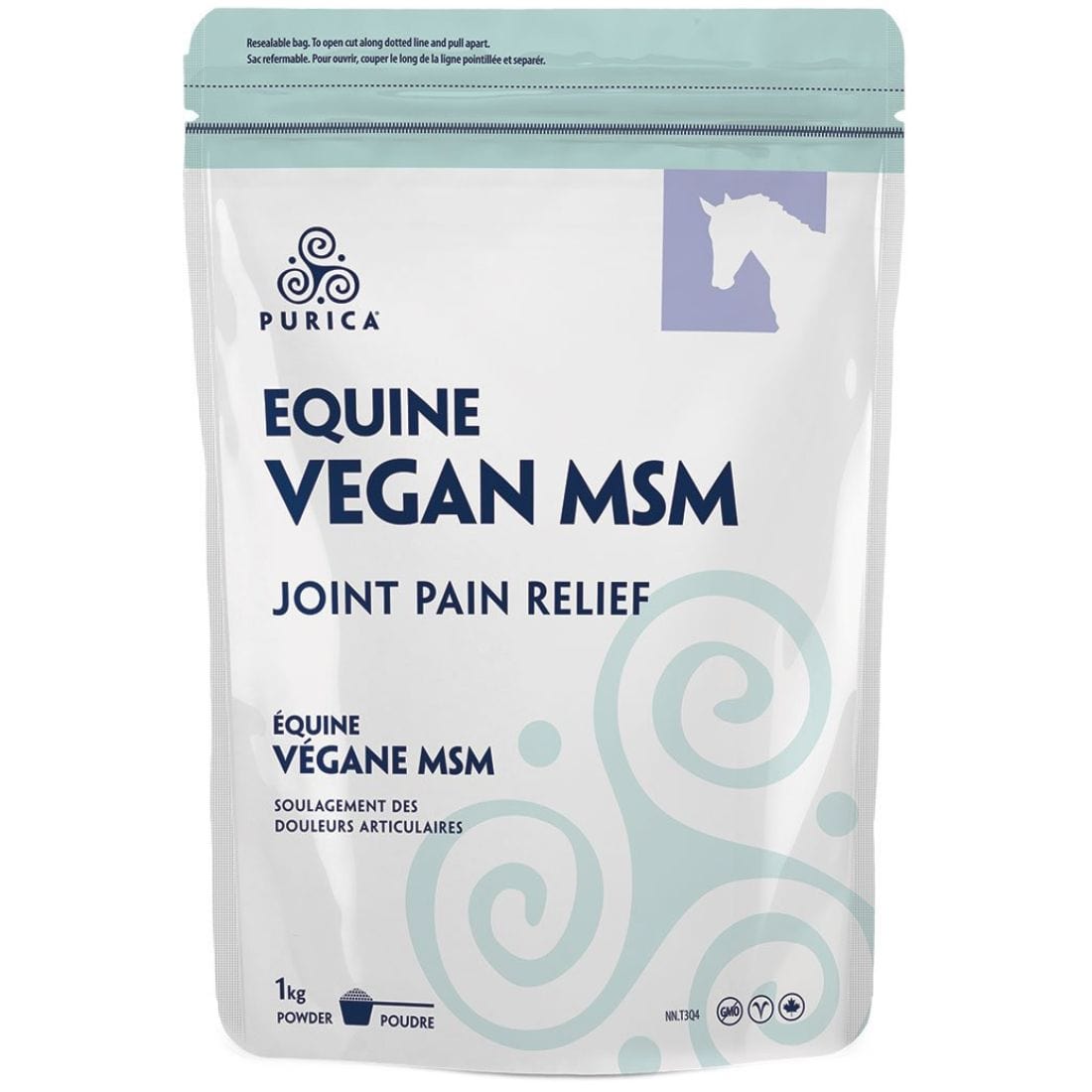 Purica Animal Vegan MSM Powder Horses Dogs Cats Small Animals