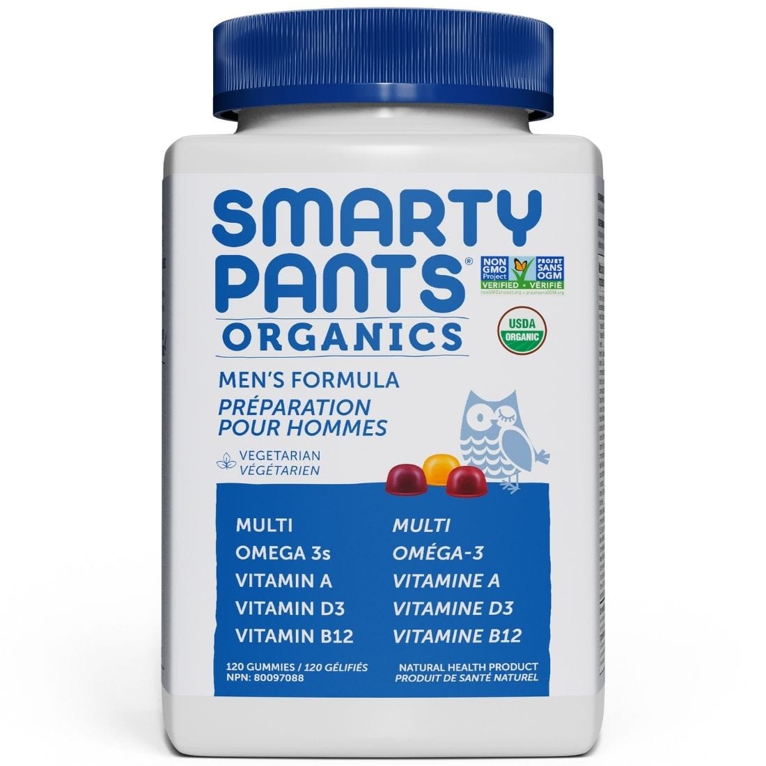 SmartyPants Organic Mens Formula Gummy Multivitamins – Vitamart.ca