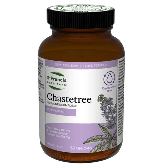 60 Vegetable Capsules | St. Francis Chastetree