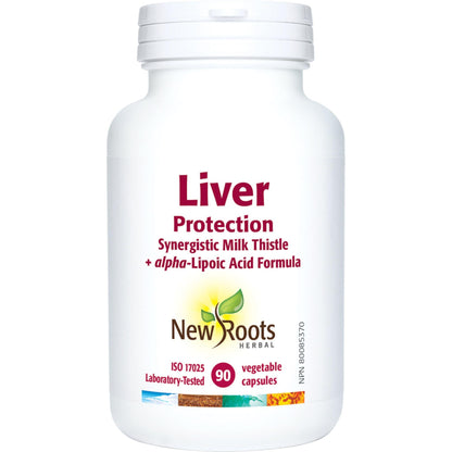 90 Vegetable Capsules | New Roots Herbal Liver Protection