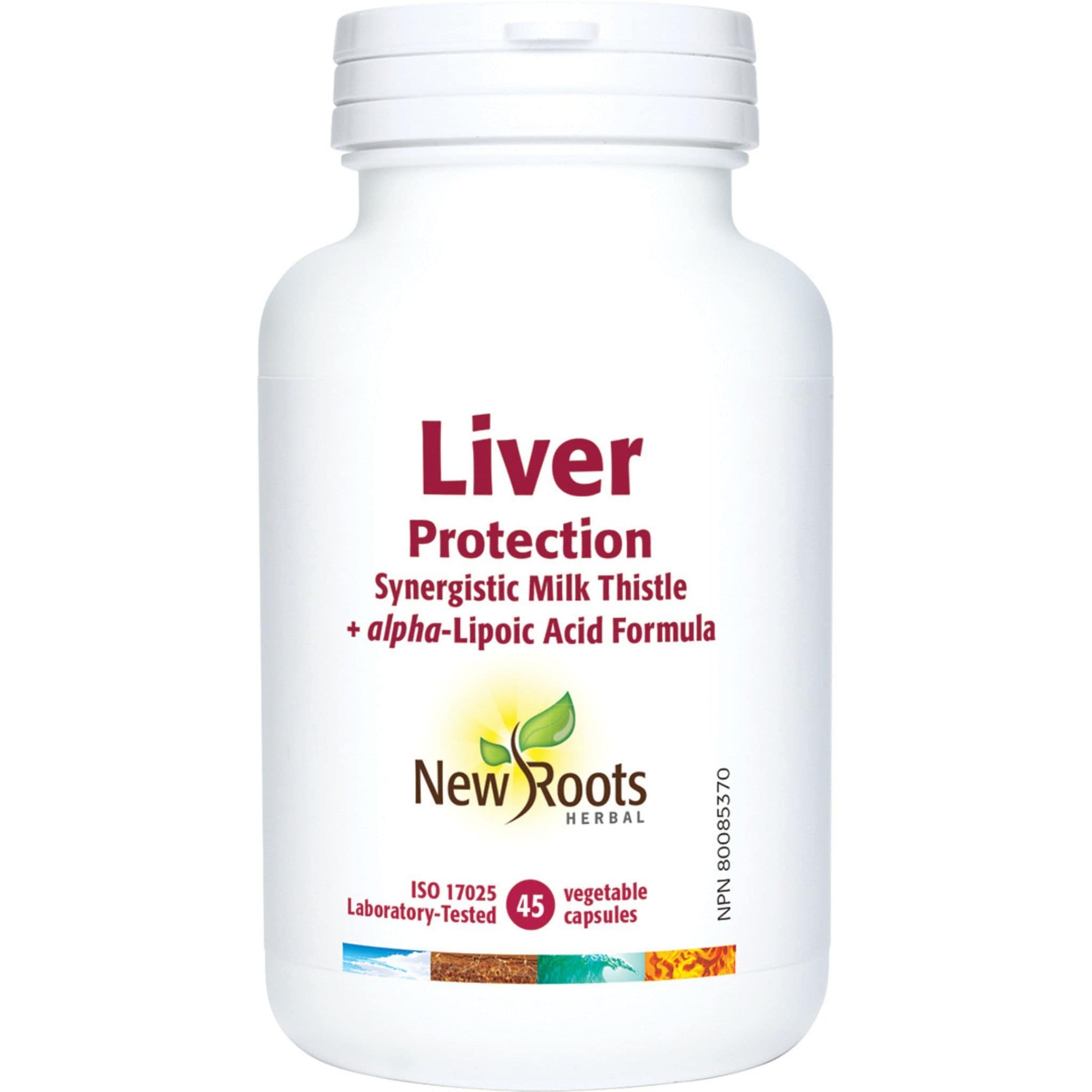 45 Vegetable Capsules | New Roots Herbal Liver Protection