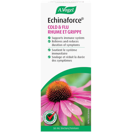 50mL | A. Vogel Echinaforce Tincture, Cold and Flu