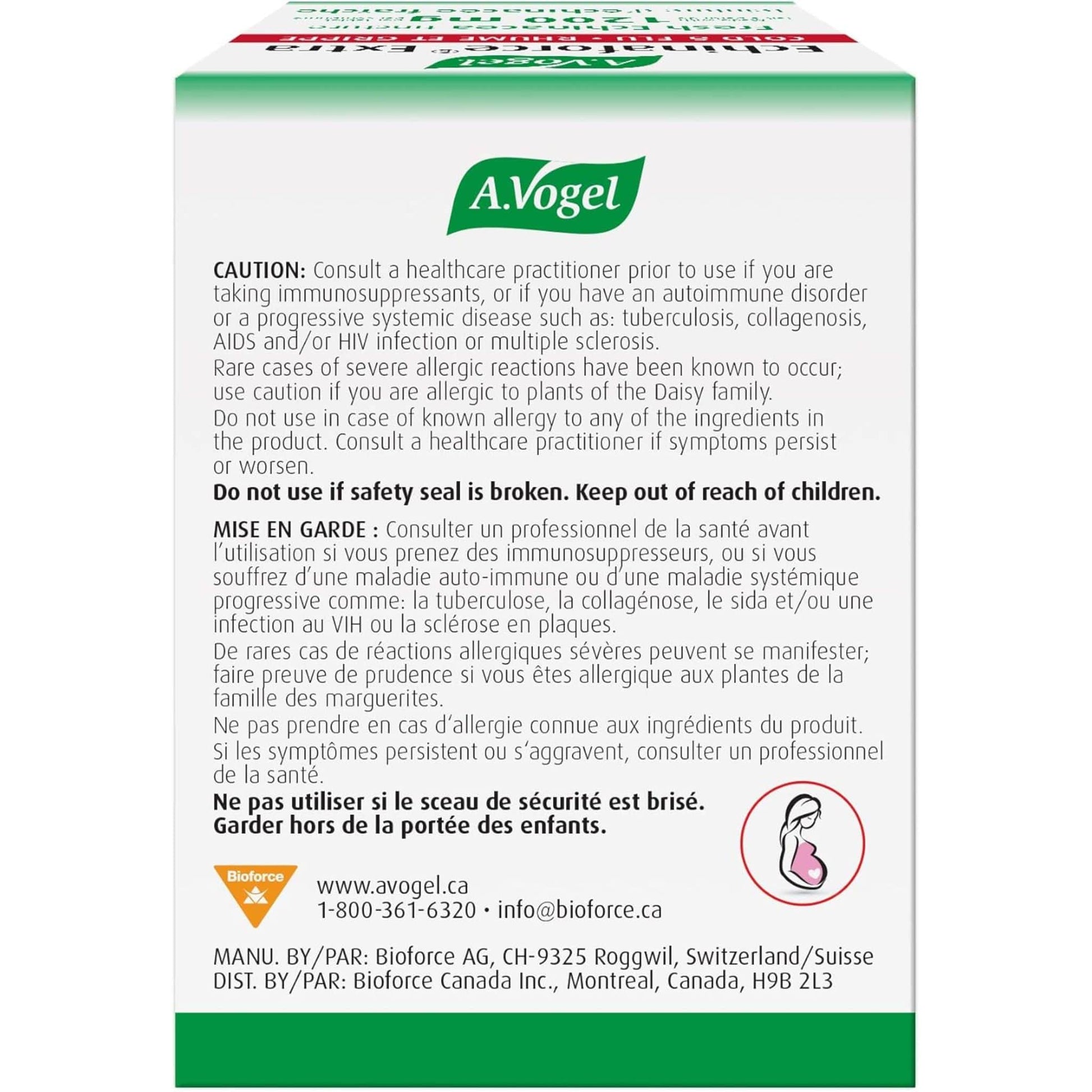 30 Tablets | A. Vogel Echinaforce Extra, Cold and Flu