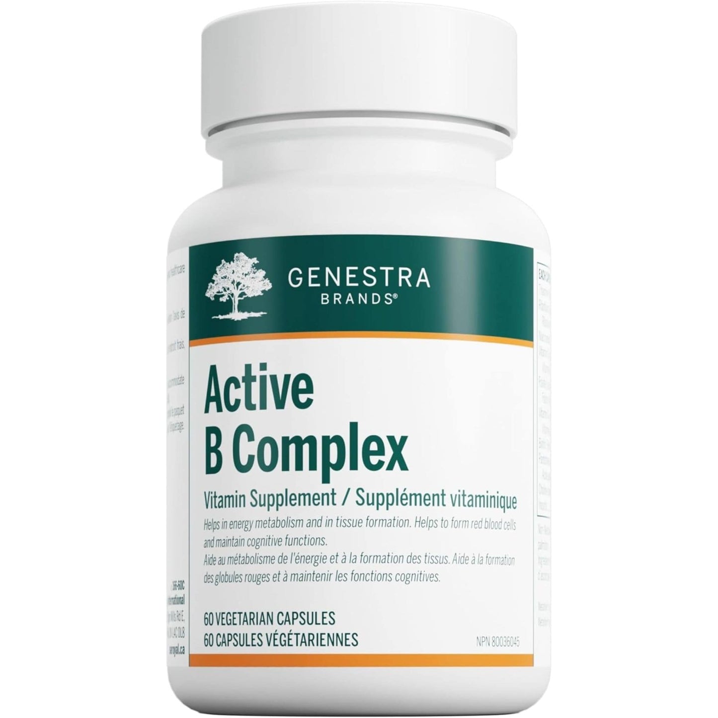 60 Vegetarian Capsules | Genestra Brands Active B Complex