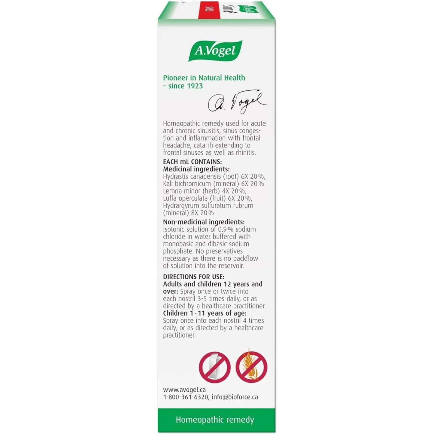 20mL | A. Vogel Sinna Nasal Spray