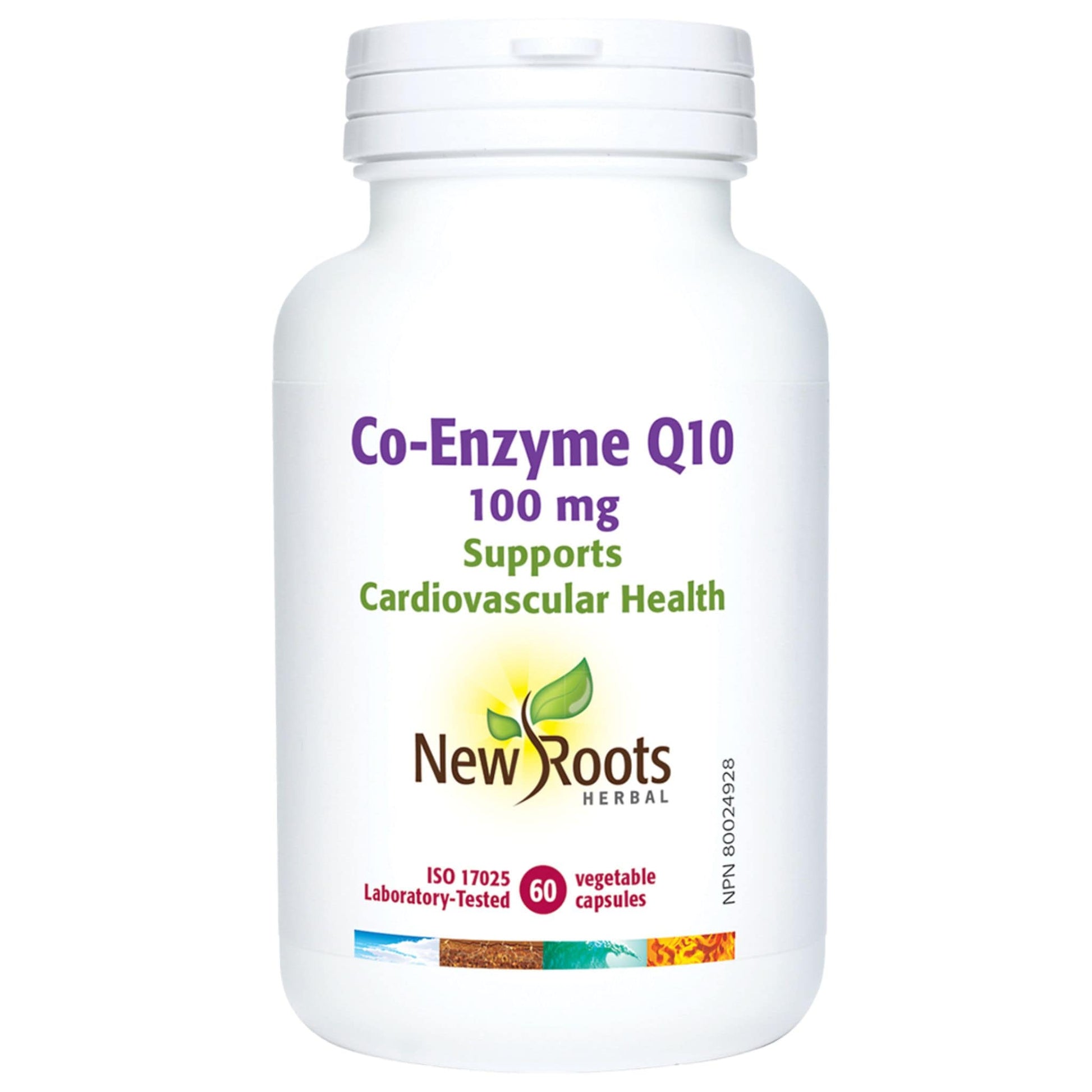 60 Vegetable Capsules | New Roots Herbal Co-Enzyme Q10 