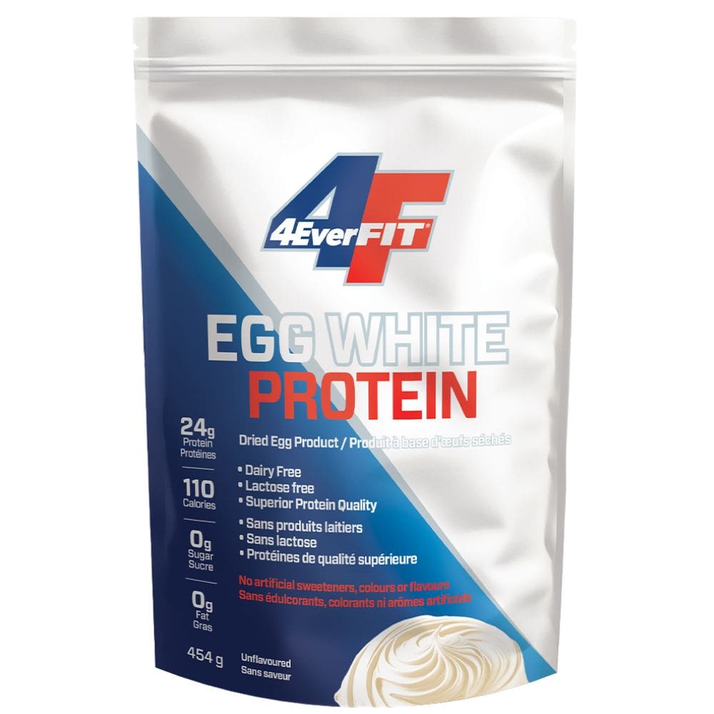 454g Unflavoured | 4EverFit Egg White Protein Powder