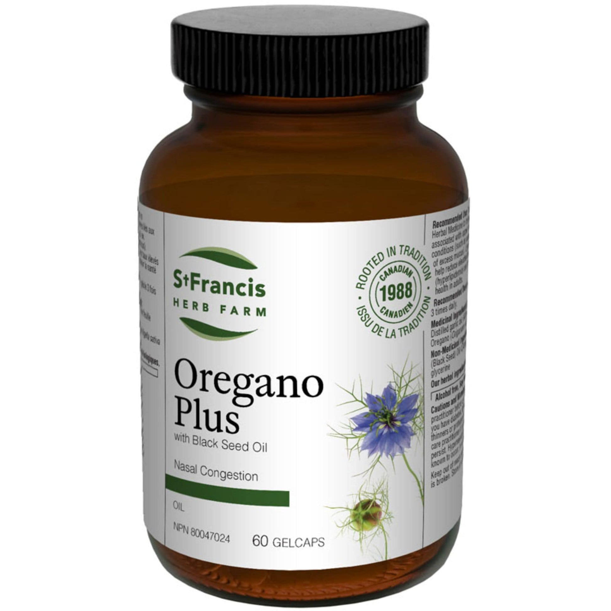 60 Softgels | St. Francis Oregano Plus