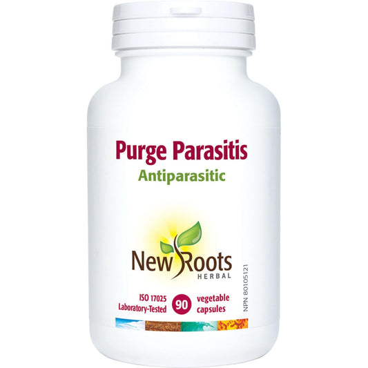 90 Vegetable Capsules | New Roots Herbal Purge Parasitis