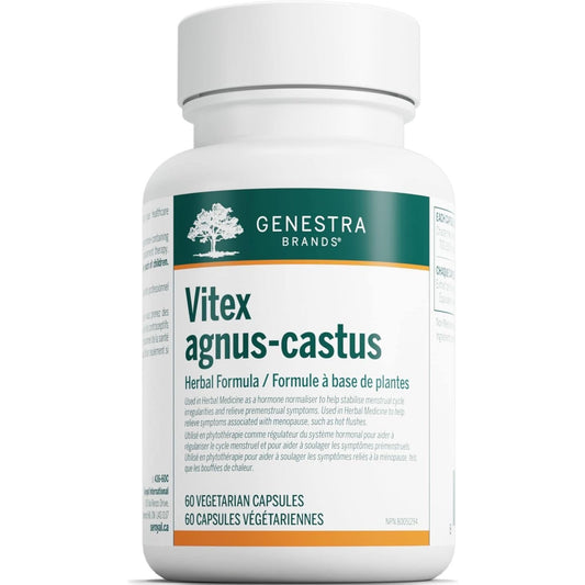 60 Vegatarian Capsules | Genestra Brands Vitex agnus-castus Herbal Formula