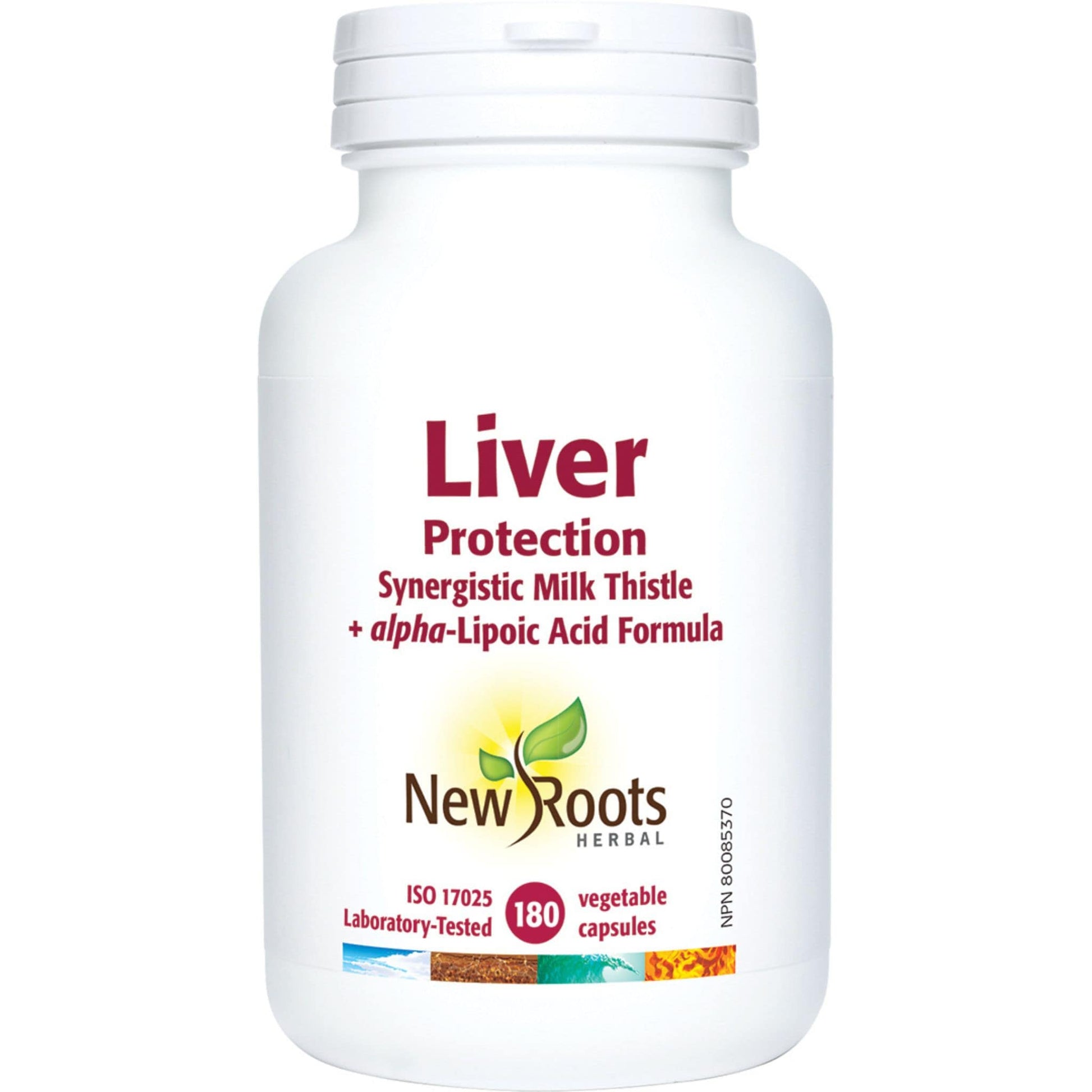 180 Vegetable Capsules | New Roots Herbal Liver Protection