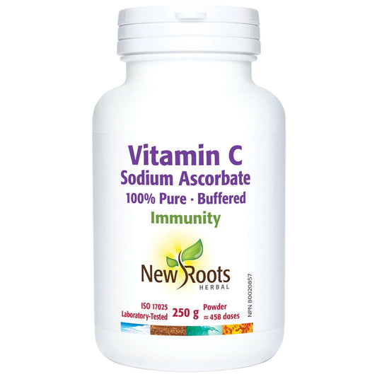 250g | New Roots Vitamin C Sodium Ascorbate // unflavoured