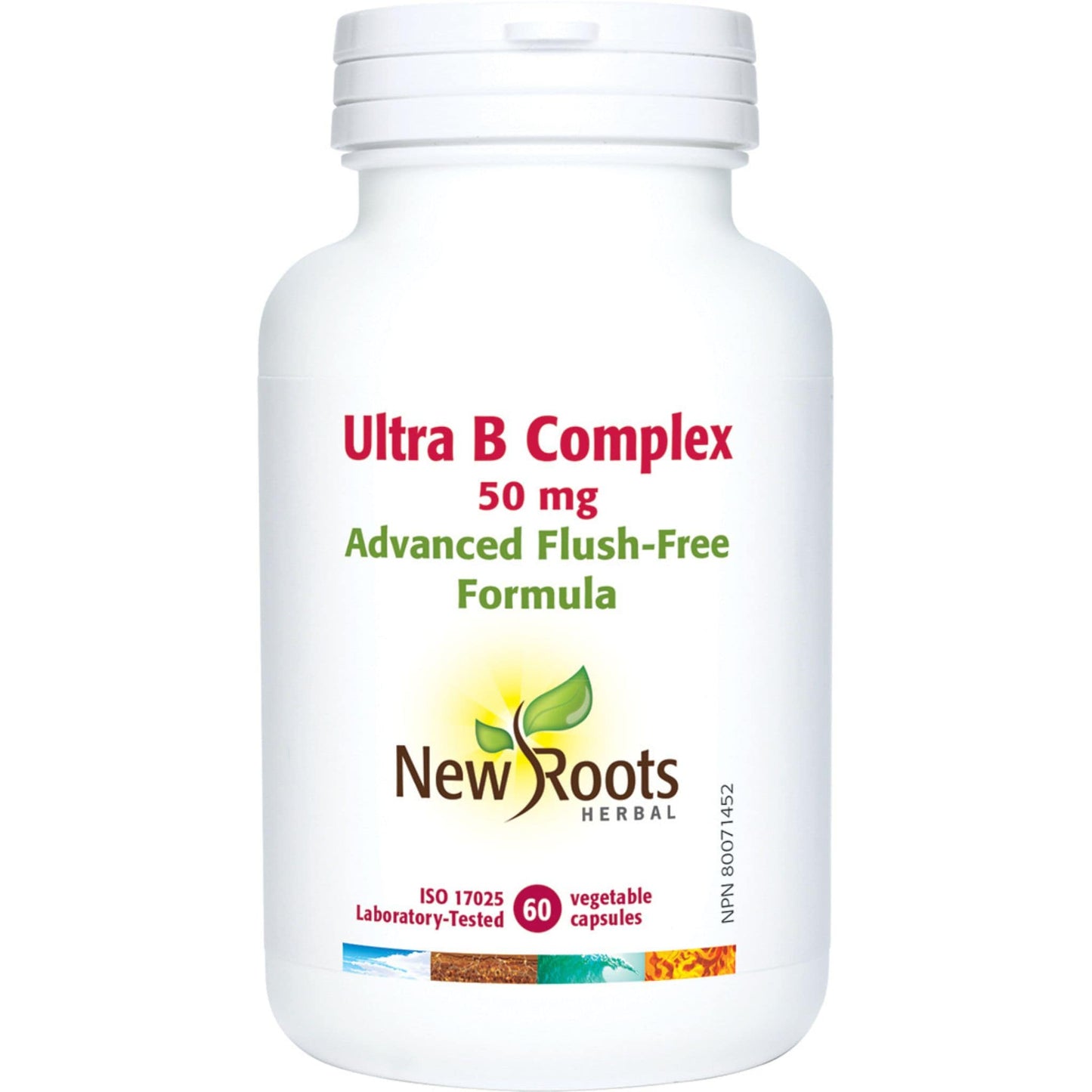 60 Vegetable Capsules | New Roots Herbal Ultra B Complex 50 Mg