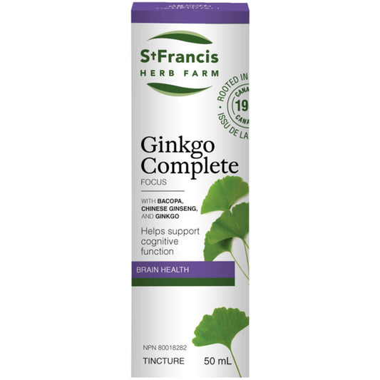 St. Francis Ginkgo Complete, Support for Brain Health, 50 ml