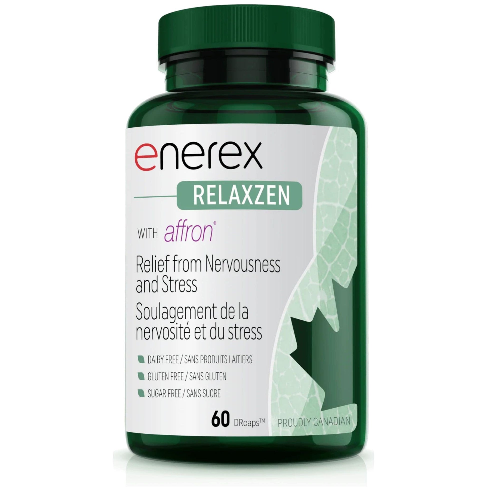 60 Delayed Release Capsules | Enerex RelaxZen with Affron