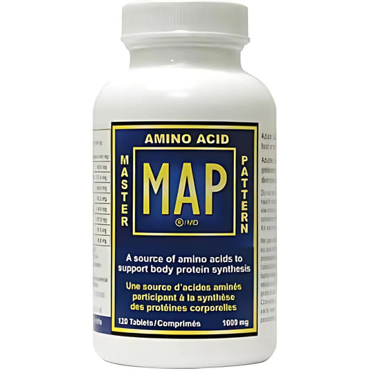 MAP Master Amino Acid Pattern, Maximize Muscle Support and Repair, 120 Tablets