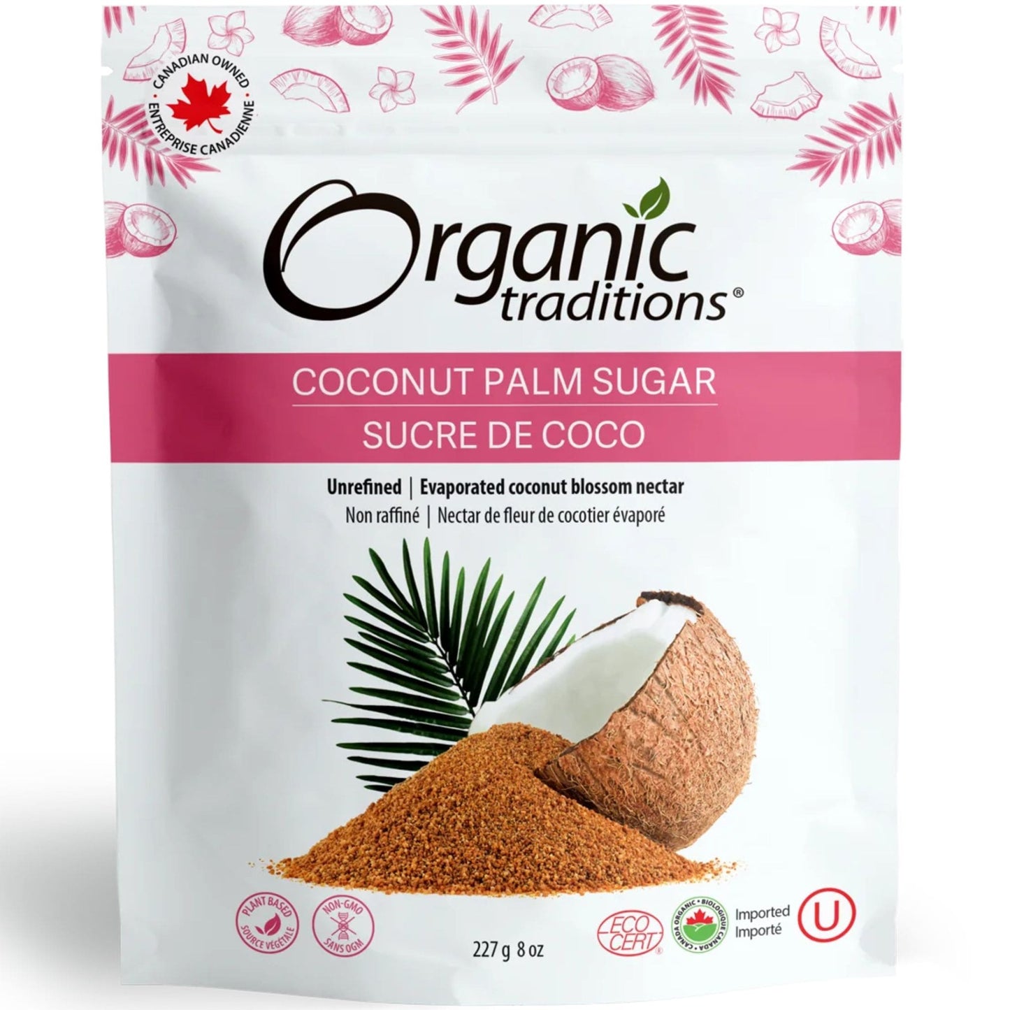 227g | Organic Traditions Coconut Palm Sugar 8oz