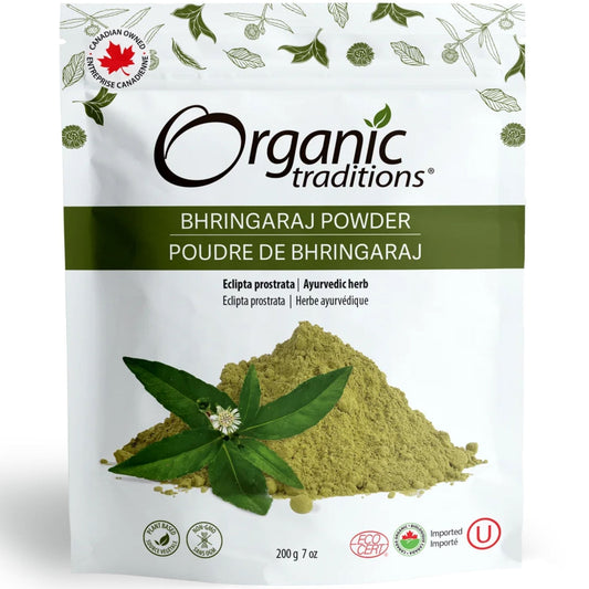 200g | Organic Traditions Bhringaraj Powder 7oz