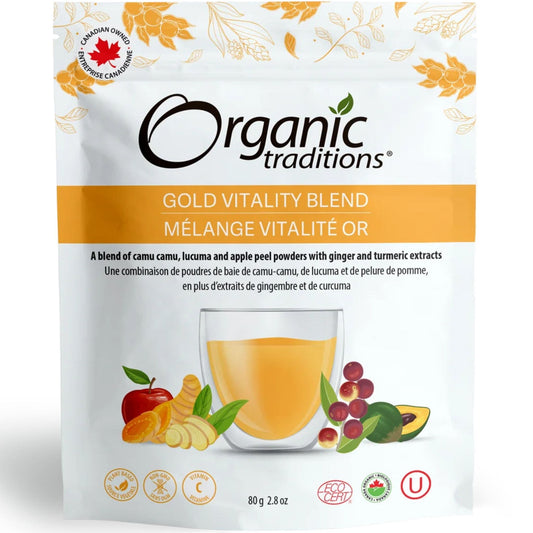 80g | Organic Traditions Golden Vitality Blend 2.8oz