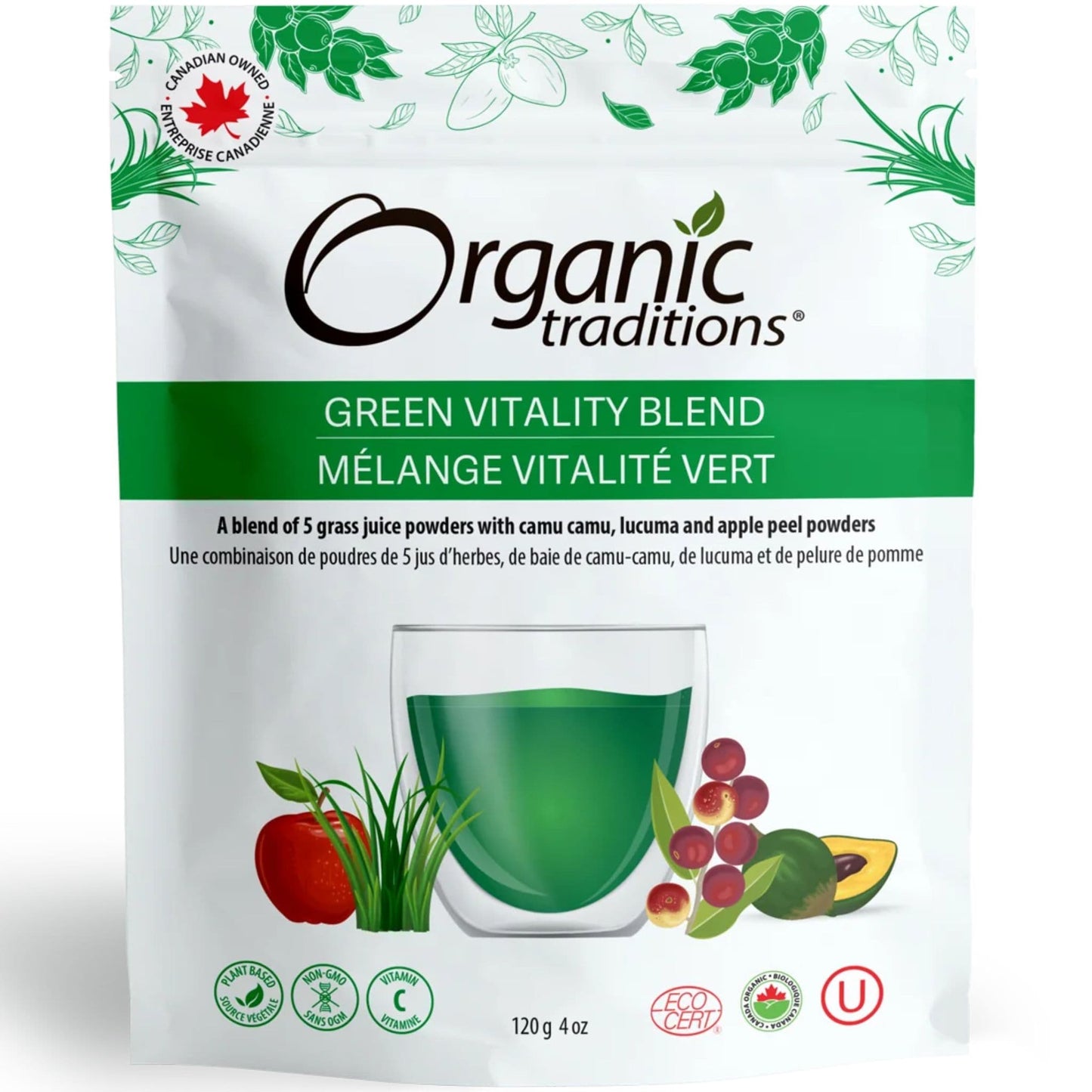 120g | Organic Traditions Green Vitality Blend 4oz