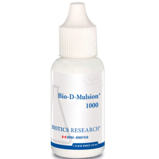 29.57ml | Biotics Research Bio-D-Mulsion 729 Drops