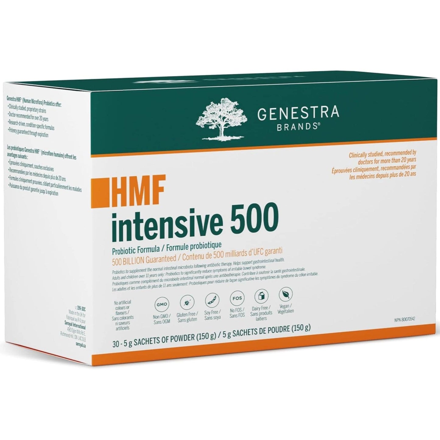 30-5g Sachets | Genestra Brands HMF Intensive 500 Probiotic Powder