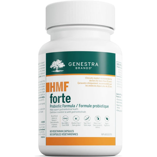 60 Vegetarian Capsules | Genestra Brands HMF Forte Probiotic Formula