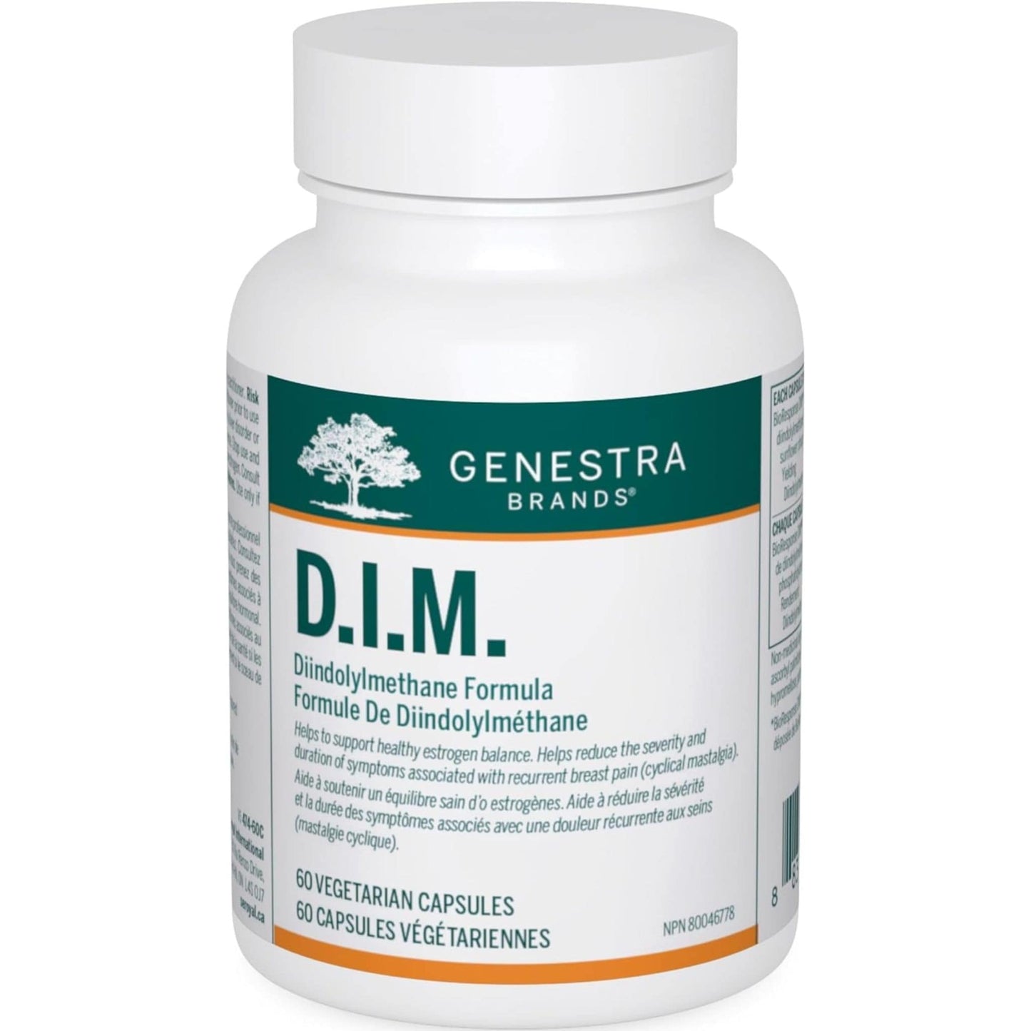 60 Vegetarian Capsules | Genestra Brands D.I.M