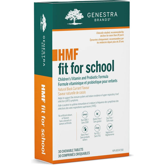 30 Chewable Tablets | Genestra Brands HMF fit for school