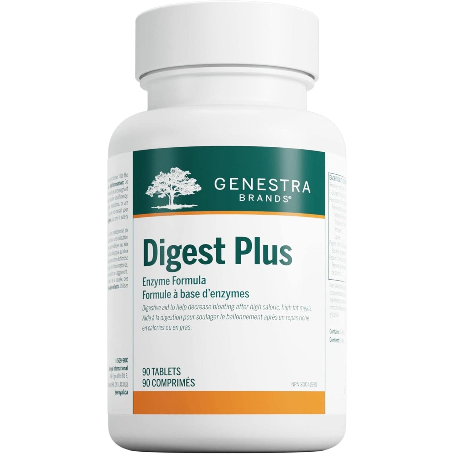 90 Tablets | Genestra Brands Digest Plus Enzyme Formula