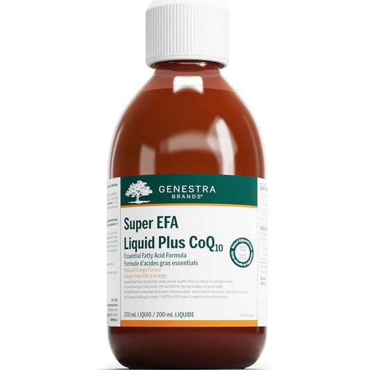 Natural Orange Flavour, 200mL | Genestra Brands Super EFA Liquid Plus CoQ10