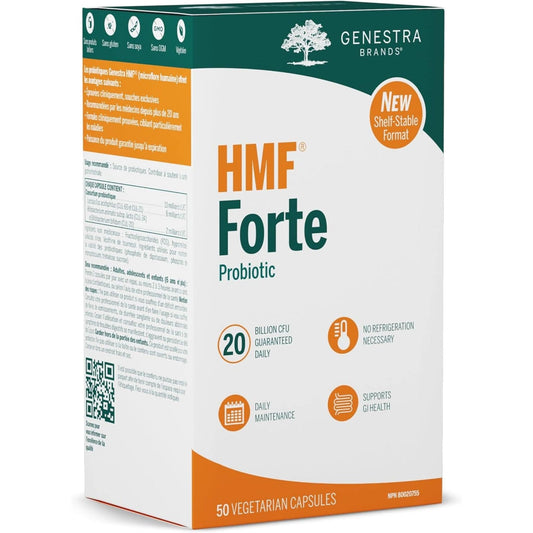 50 Vegetarian Capsules | Genestra Brands HMF Forte Probiotic