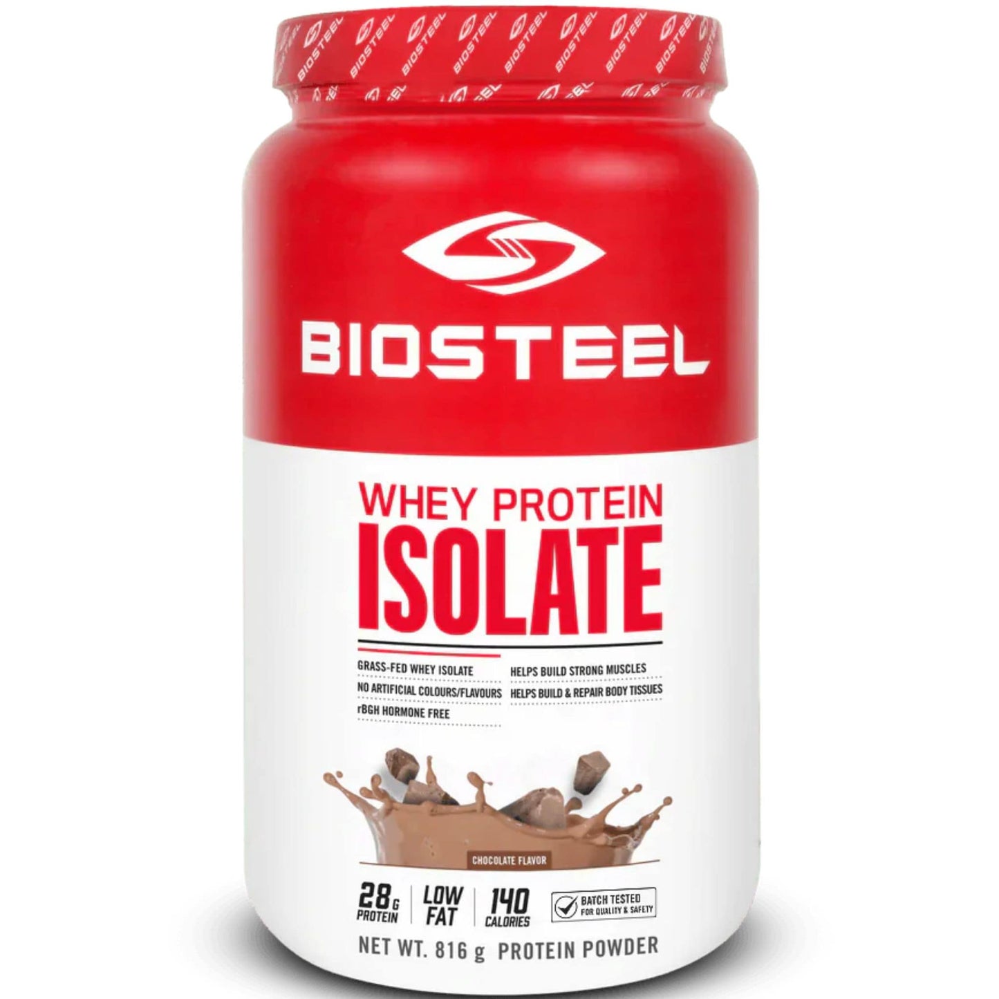 Chocolate 816g | Biosteel Whey Protein Isolate Powder