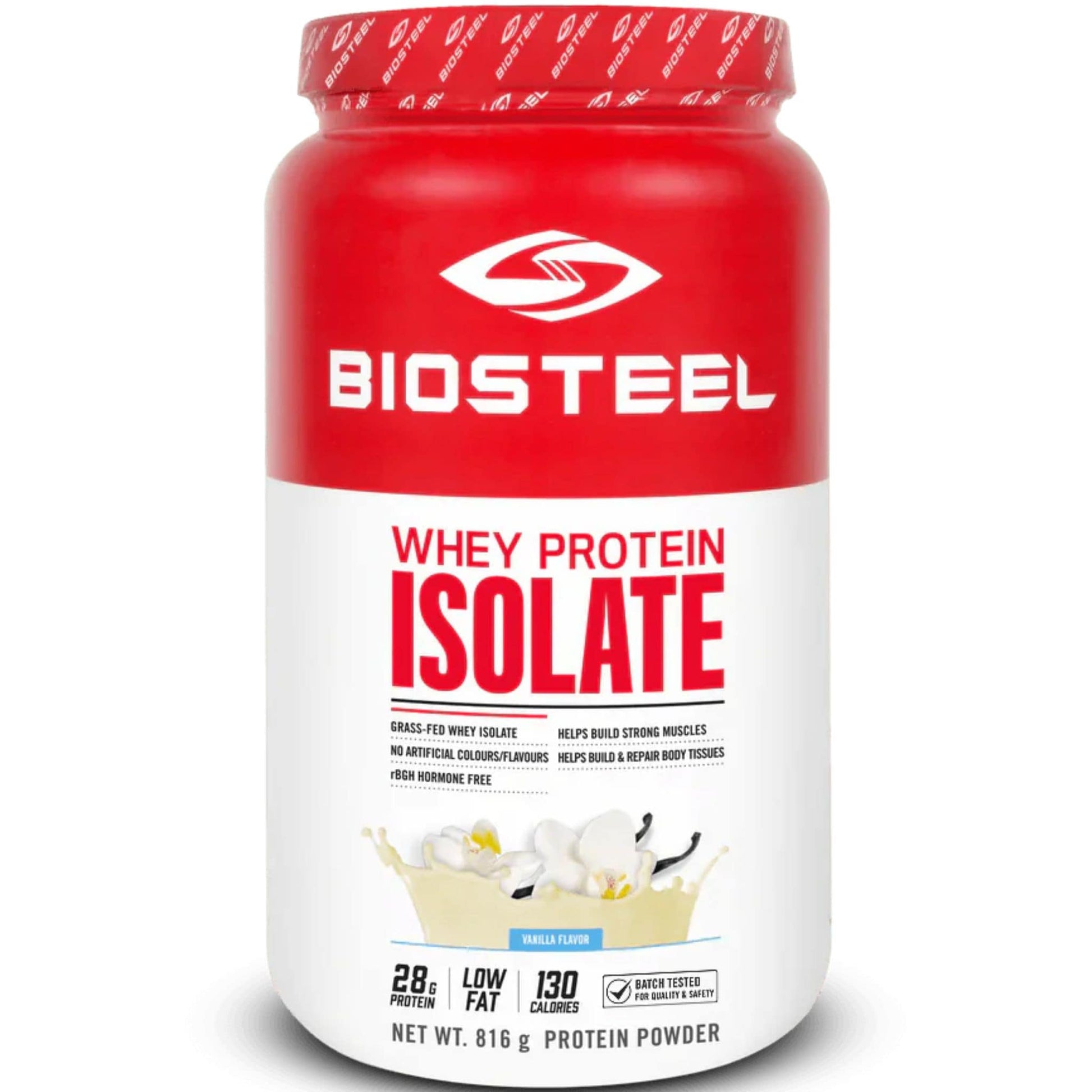 Vanilla 816g | Biosteel Whey Protein Isolate Powder