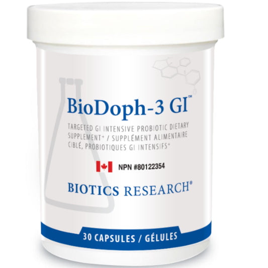 30 Capsules | Biotics Research BioDoph-3 GI