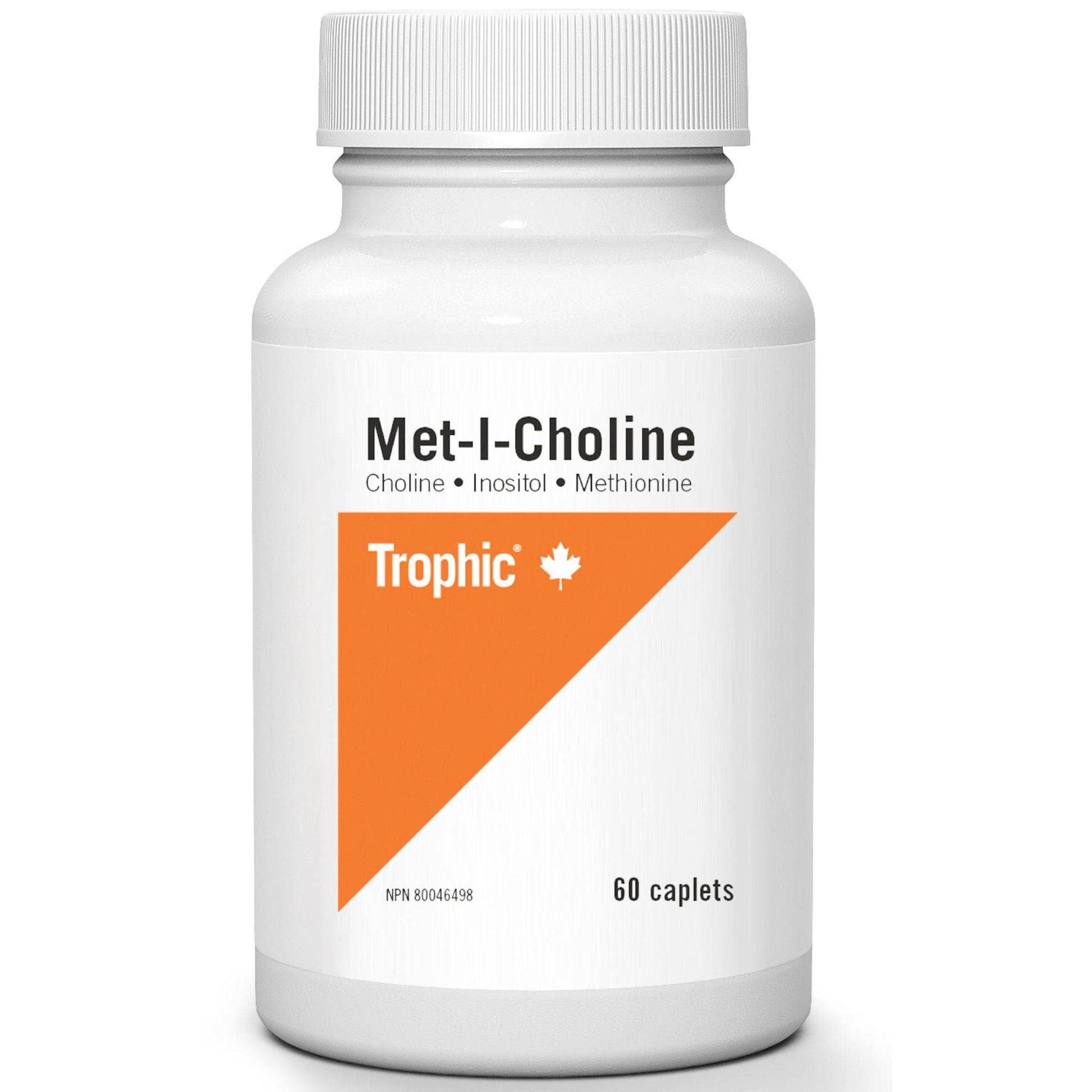 60 Caplets | Trophic Met-I-Choline (Choline-Inositol-Methionine)