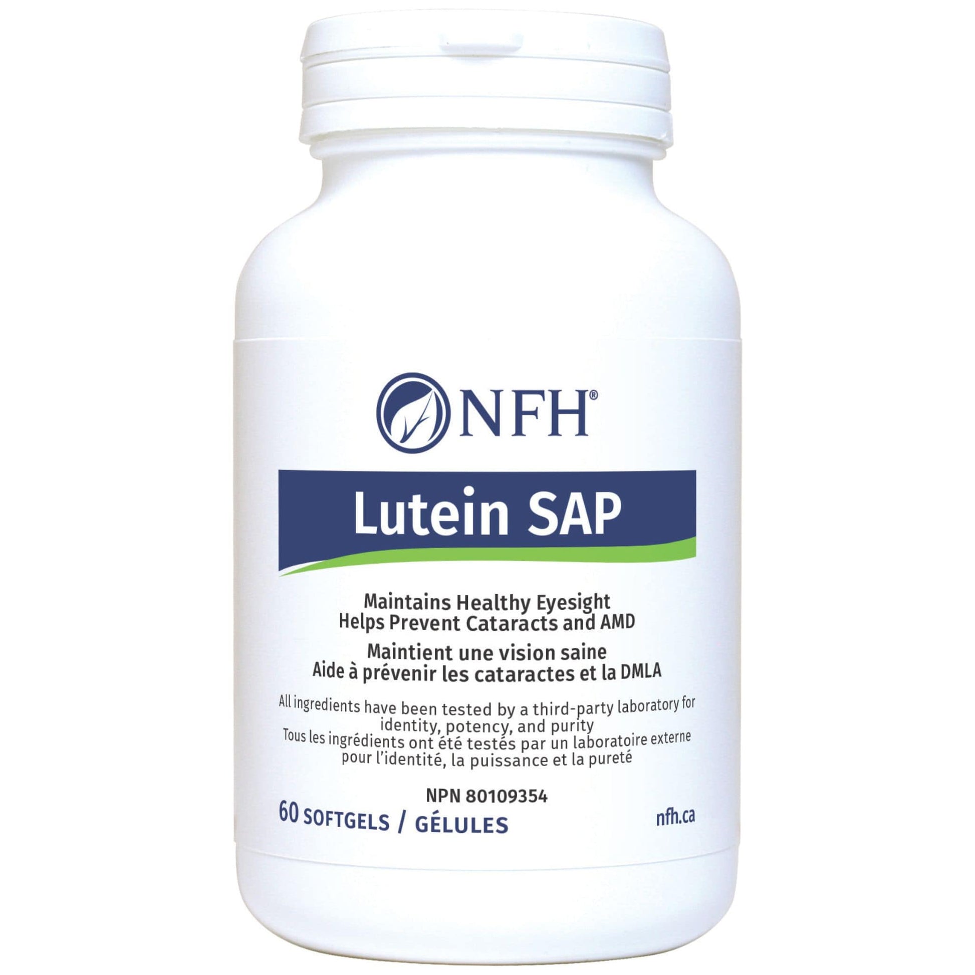 60 Softgels | NFH Lutein SAP