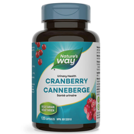 120 Vegetable Capsules| Nature's Way Cranberry