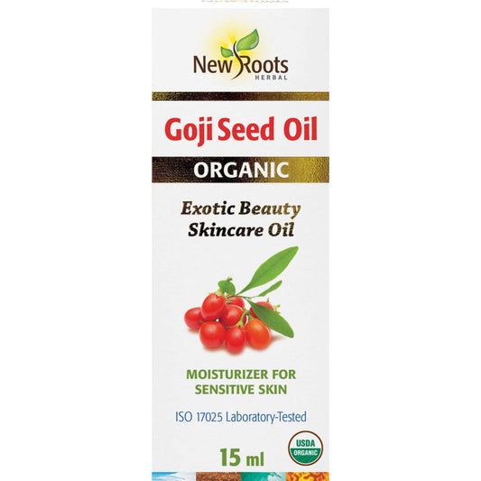 15 ml | New Roots Herbal Organic Goji Seed Oil