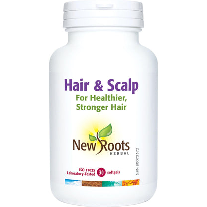 30 Softgels | New Roots Herbal Hair and Scalp